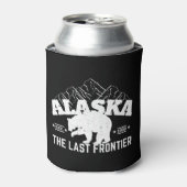 Alaska de laatste Beer van de grenspolitie Blikjeskoeler (Blikje Voorkant)