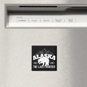 Alaska de laatste Beer van de grenspolitie Magneet (Insitu (Vaatwasser))