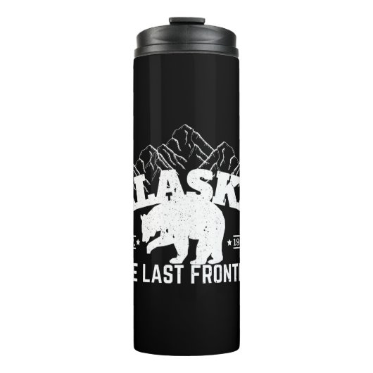 Alaska de laatste Beer van de grenspolitie Thermosbeker (Voorkant)