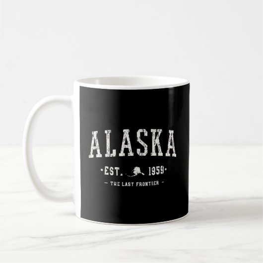 Alaska De laatste grens Alaska Est 1959 Koffiemok (Links)