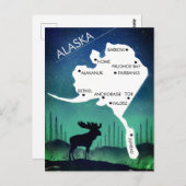 Alaska de laatste grens briefkaart (Voorkant / Achterkant)