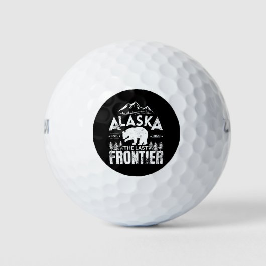 Alaska de laatste grens golfballen (Voorkant)