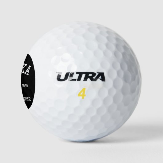 Alaska de laatste grens golfballen (Logo)