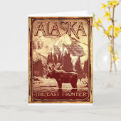 Alaska - de laatste grens kaart (Gele Bloem)