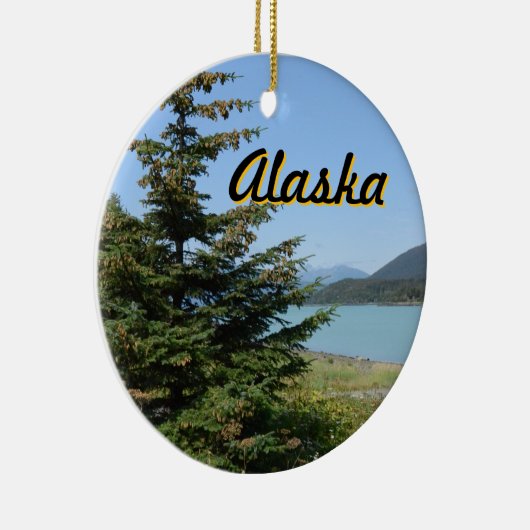 Alaska. De laatste grens. Keramisch Ornament (Rechts)