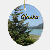 Alaska. De laatste grens. Keramisch Ornament (Links)
