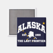 Alaska, de laatste grens magneet (Voorkant / Achterkant)