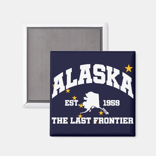 Alaska, de laatste grens magneet (Voorkant / Achterkant)