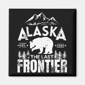 Alaska de laatste grens magneet (Voorkant)