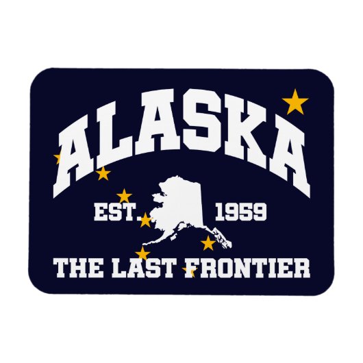 Alaska, de laatste grens magneet (Horizontaal)
