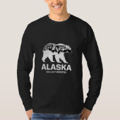 Alaska De laatste grens  Moose Souvenir T-shirt (Voorkant)
