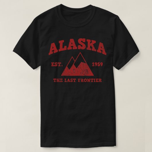 Alaska de laatste grens opgericht 1959 TShirt (Design voorkant)