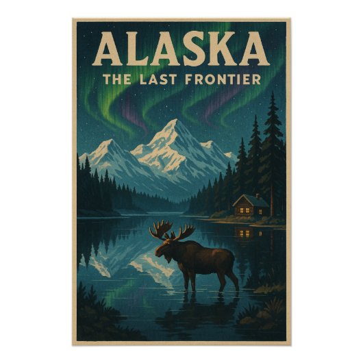 Alaska, de laatste grens perfect poster (Voorkant)