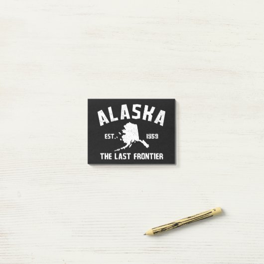Alaska de laatste grens post-it® notes (Op bureau)