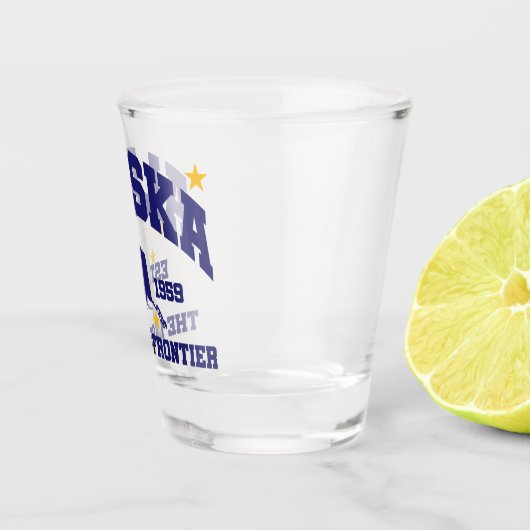 Alaska, de laatste grens shot glas (Rechts)