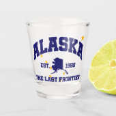 Alaska, de laatste grens shot glas (Voorkant)