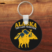 Alaska de laatste grens sleutelhanger (Voorkant)