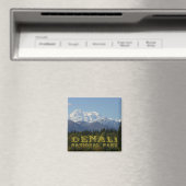 Alaska Denali Nationaal Park Mount McKinley Magnet (Insitu (Vaatwasser))