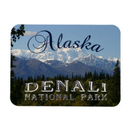 Alaska Denali Nationaal Park Mount McKinley Magnet Magneet