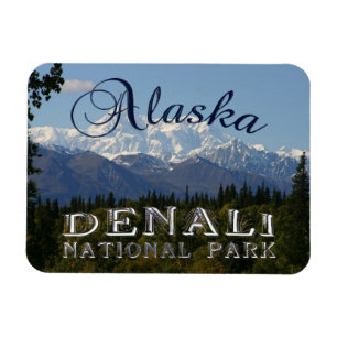 Alaska Denali Nationaal Park Mount McKinley Magnet Magneet
