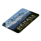 Alaska Denali Nationaal Park Mount McKinley Magnet Magneet (Linkerzijde)
