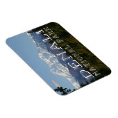 Alaska Denali Nationaal Park Mount McKinley Magnet Magneet (Rechterzijde)