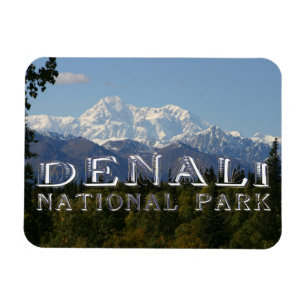Alaska Denali Nationaal Park Mount McKinley Magnet Magneet
