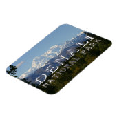 Alaska Denali Nationaal Park Mount McKinley Magnet Magneet (Linkerzijde)
