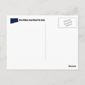 Alaska Denali National Park Mount McKinley Kaart (Achterkant)