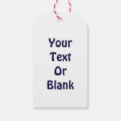 Alaska Dog Sled Mail Cadeaulabel (Achterkant)