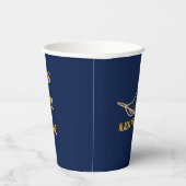 Alaska Dog Sled Postal Carrier Papieren Bekers (Rechts)