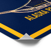 Alaska Dog Sled Postal Carrier Poster (Hoek)