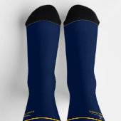 Alaska Dog Sled Postal Carrier Socks Sokken (Top)