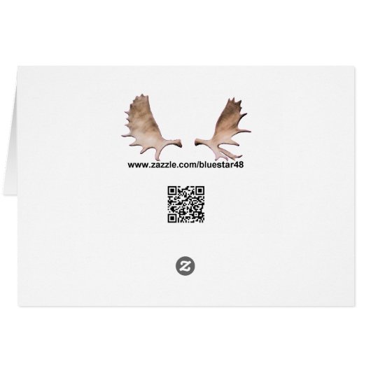 Alaska Eagle en Flag (Achterkant Horizontaal)