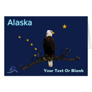 Alaska Eagle en Flag