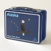 Alaska Eagle en Flag (Achterkant)