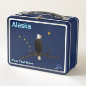 Alaska Eagle en Flag (Voorkant)
