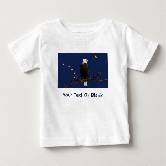 Alaska Eagle en Flag (Voorkant)