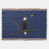 Alaska Eagle en Flag Deken (Voorkant)