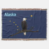 Alaska Eagle en Flag Deken (Voorkant)