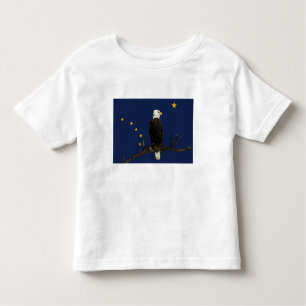 Alaska Eagle en Flag Kinder Shirts