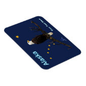 Alaska Eagle en Flag Magneet (Rechterzijde)