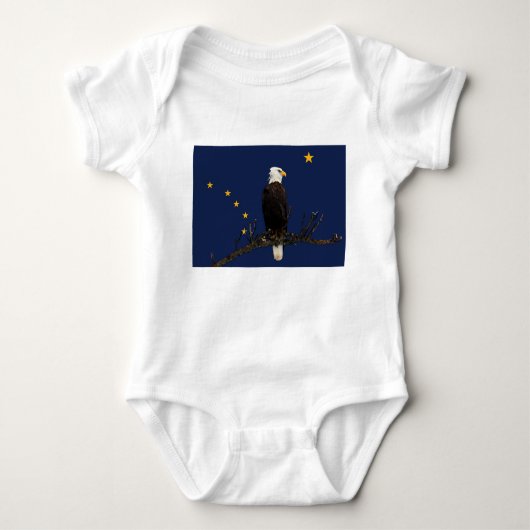 Alaska Eagle en Flag Romper (Voorkant)