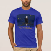Alaska Eagle en Flag T-shirt (Voorkant)