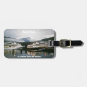 Alaska, een cruise als geen ander! bagagelabel (Voorkant horizontaal)