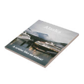 Alaska, een cruise als geen ander! tegeltje (Zijkant)