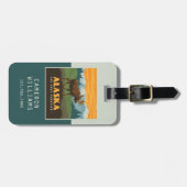 Alaska | eland aan de grens bagagelabel (Voorkant horizontaal)