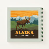 Alaska | eland aan de grens notitieboek (Achterkant)