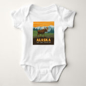 Alaska | eland aan de grens romper (Voorkant)