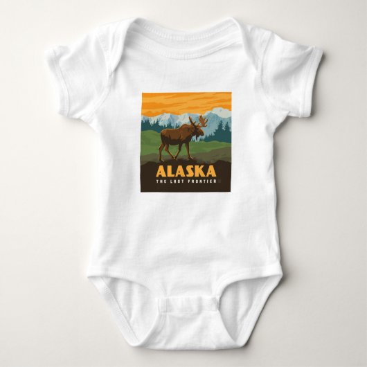 Alaska | eland aan de grens romper (Voorkant)